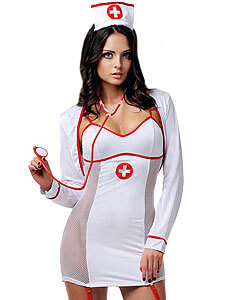 Le Frivole Nurse (02796), with accessories S/M