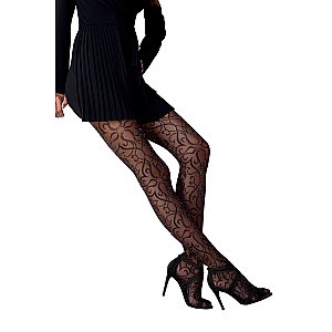 Passion TI111 Nero (20 Den), black erotic tights