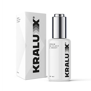 Kralux (50 ml), hair and beard serum for men