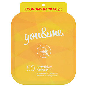 You & Me Sensitive 50pcs - thinned condoms