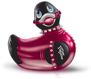 Big Teaze Toys - I Rub My Duckie Bondage Black/Red stylish vibrating duck