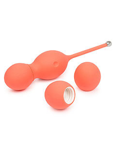 We-Vibe Bloom orange vibrating balls