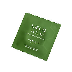 LELO HEX Condom Organic, organic ultra thin condom