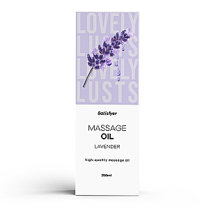 Satisfyer Massage Oil 250 ml (Lavender), lavender massage oil