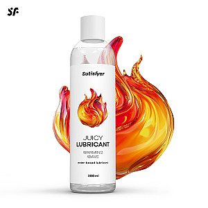 Satisfyer Juicy Lubricant 300 ml (Warm Wave), warming lubrication gel