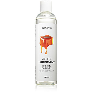 Satisfyer Juicy Lubricant 300 ml (Creamy Caramel), caramel water-based lubricant