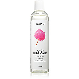 Satisfyer Juicy Lubricant 300 ml (Cotton Candy), flavored water-based lubricant
