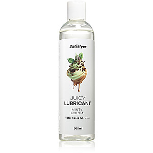 Satisfyer Juicy Lubricant 300 ml (Minty Mocha), mint mocha lubricant gel