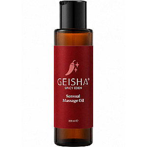 Geisha Sensual Massage Oil Spicy Eden (200 ml), sensual massage oil