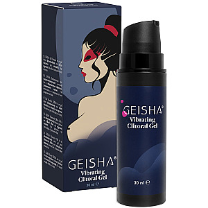 Geisha Vibrating Clitoral Gel 30 ml, tingling intimate gel