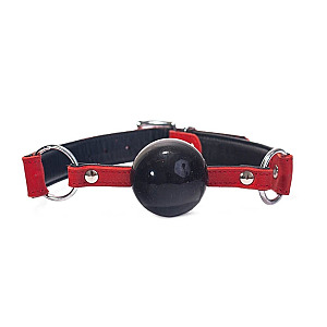 Devil Sticks Ball Gag red