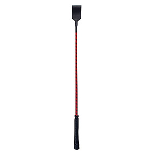 Devil Sticks Crop Polished Leather black/red
