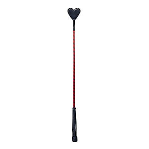 Devil Sticks Heart Crop Polished Leather