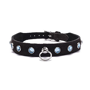 Octane Crystal Collar - Light Blue
