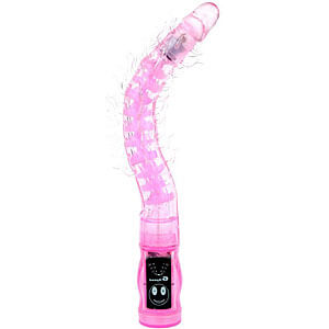 Shape-adjustable vibrator Baile Thorn pink