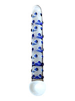 Glass spiral dildo Icicles No.50 clear