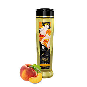 Shunga Erotic Massage Oil Stimulation Peach 240 ml