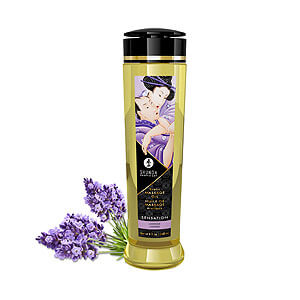 Shunga Erotic Massage Oil Sensation Levander 240 ml
