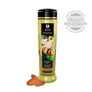 Shunga Erotic Massage Oil ORGANICA Almond Sweetness 240 ml