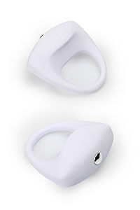 Silicone vibrating ring LIT-UP Stimu Ring 8 white