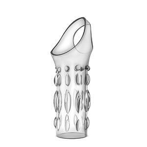Blush Performance Studded Sleeve Ring Clear, clear stimulant penis sleeve