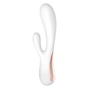 Satisfyer Mono Flex White, G-spot vibrator with clitoral irritant
