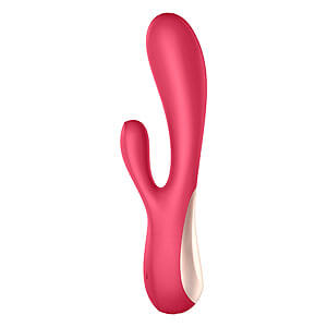 Satisfyer Mono Flex Red Berry, G-spot vibrator with clitoral irritant