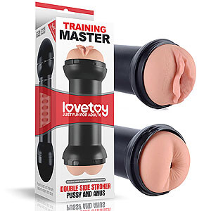 LoveToy Training Master Double Stroker (Pussy + Anus)