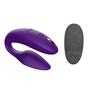 We-Vibe Sync 2 (Purple), vibrator with app for couples