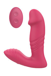 Dream Toys Essentials Up & Down (Pink), double vibrator with remote control