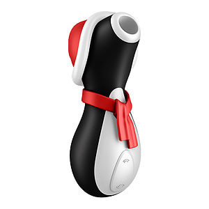 Satisfyer Penguin (Holiday Edition), a cute clitoral pulsator