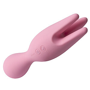Svakom Nymph Vibrator (Pink), a unique clitoral vibrator