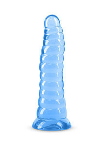 NS Novelties Fantasia Nymph (Blue), clear dildo with suction cup