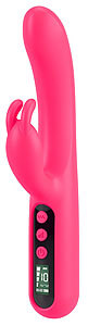 Pink Sunset Rabbit Vibrator, clitoris and vagina vibrator