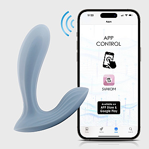 Svakom Erica (Blue), panty vibrator with phone control