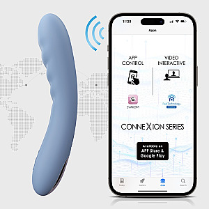 Svakom Ava Neo (Blue), interactive thrusting vibrator