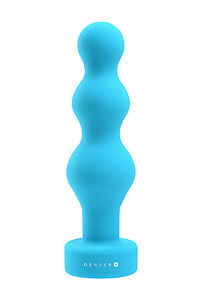 Gender X Plugged Up (Blue), vibrating ass balls