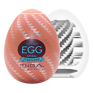 Tenga Hard Boiled Egg Spiral, Discreet Masturbation Egg