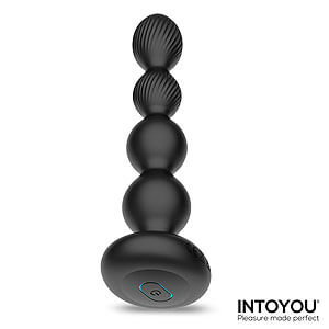 Intoyou Mouve Waving Butt Plug, anal balls with controller