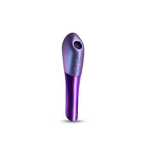 Seduction Nuvo (Metallic Purple), mini vibrator with stimulator