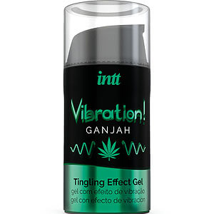 Intt Vibration! Tingling Gel (Ganjah), lip and clitoral stimulation gel