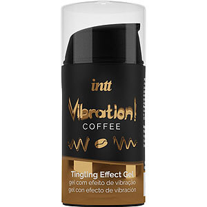 Intt Vibration! Tingling Gel (Coffee), lip and clitoral stimulation gel