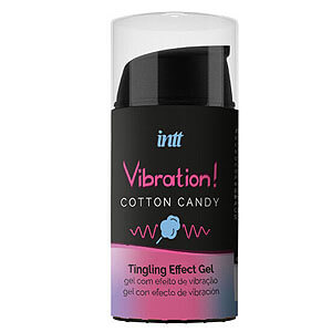 Intt Vibration! Tingling Gel (Cotton Candy), lip and clitoral stimulation gel