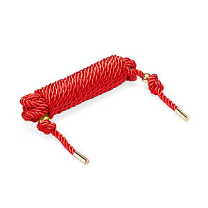 Liebe Seele Silky Cotton Shibari Rope 5m (Red), bondage rope