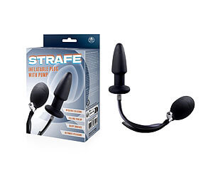 NMC Strafe Inflatable Plug 1 (Black), inflatable anal plug