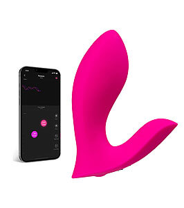 Lovense Flexer APP (Magenta), panty vibrator