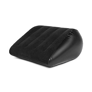 Bedroom Fantasies The Droplet Inflatable Pillow (Black), inflatable sex pillow