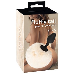 You2toys Fluffy Tail, anal plug with rabbit tail