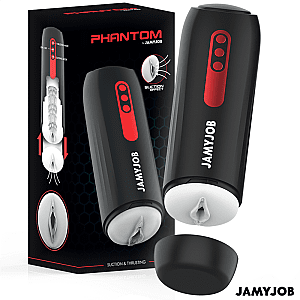 JamyJob Phantom Automatic Vagina Masturbator, thrusting and sucking masturbator for men