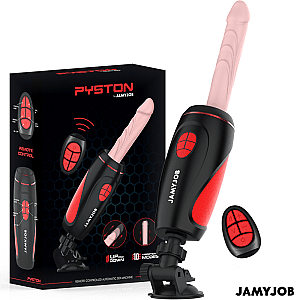 JamyJob Pyston Base Automatic Masturbator, thrusting masturbator with dildo